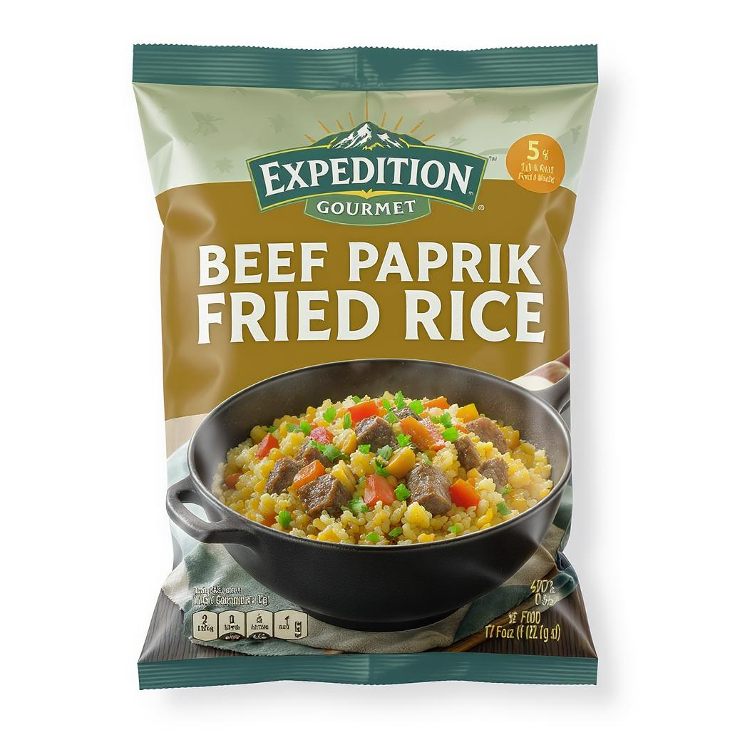 Beef Paprik Fried Rice (Without Food Warmer)