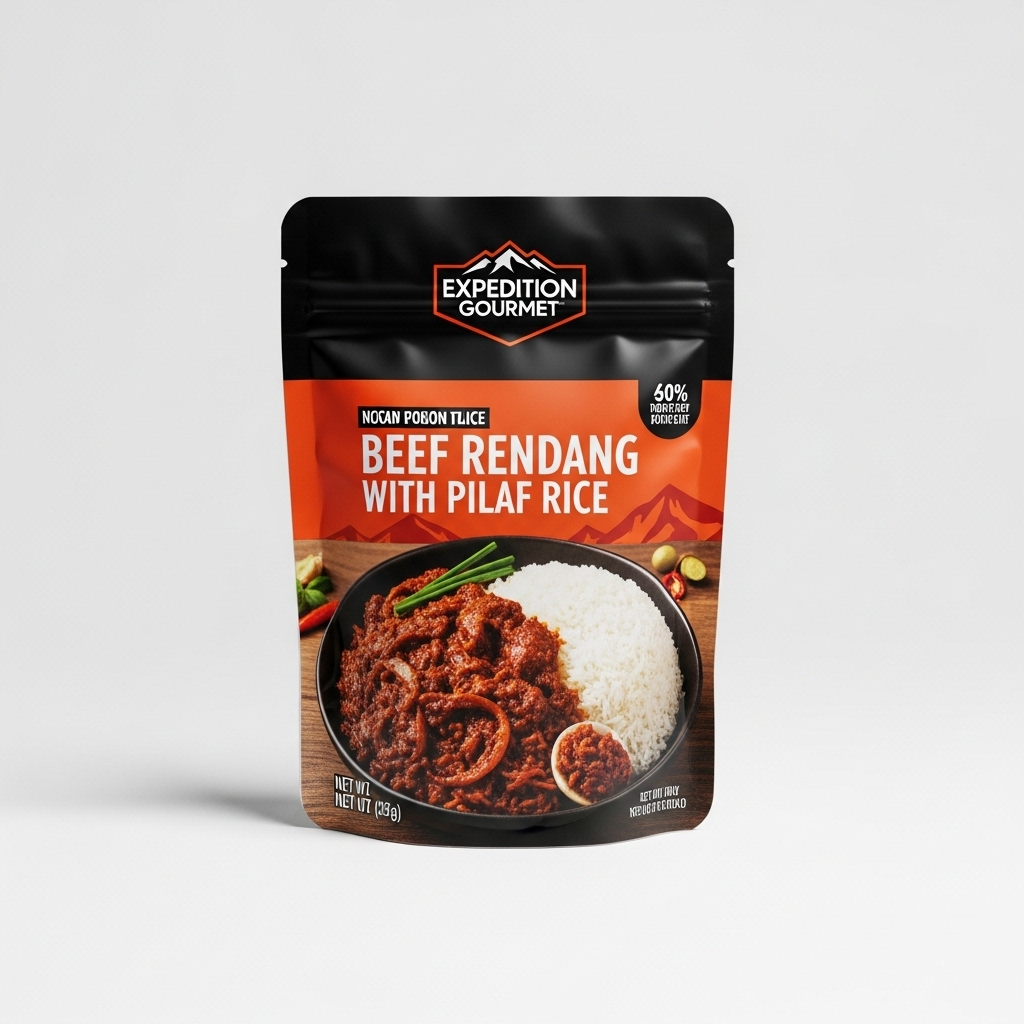 Beef Rendang with Pilaf Rice